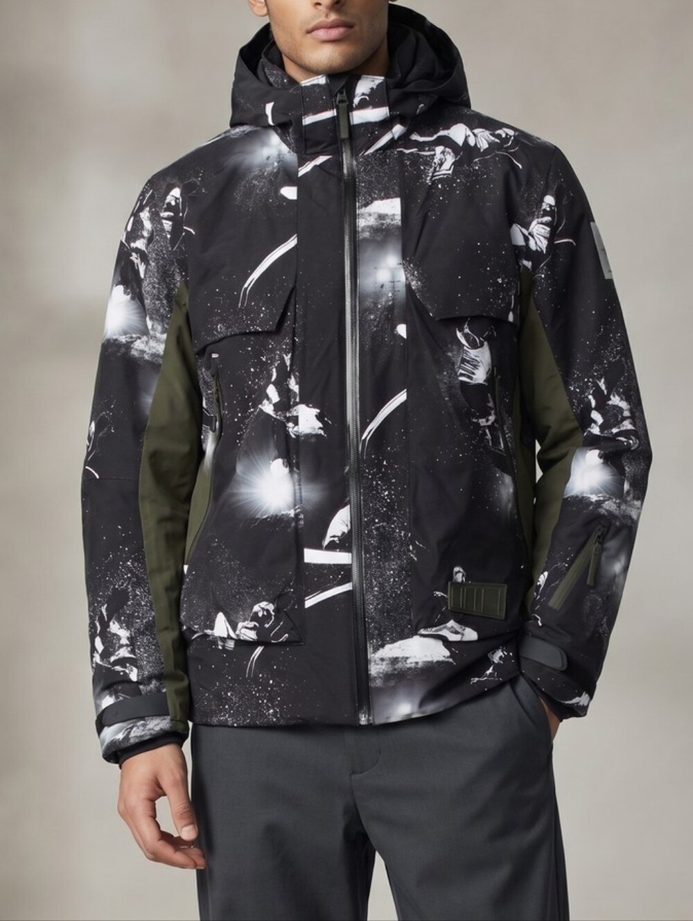 Molo Boys 146/US XL Alpine 360 By Night Hooded Winter Ski Snow Coast Jacket
